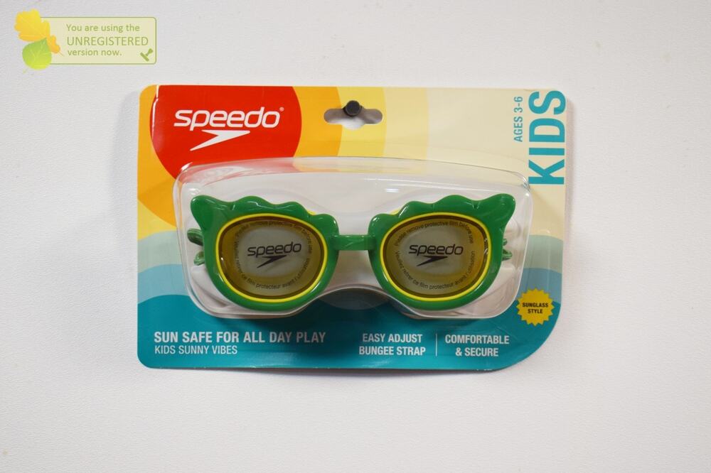 Speedo Sunny Vibes Sunny Gator Kids' Swim Goggle Green Ages 3-6